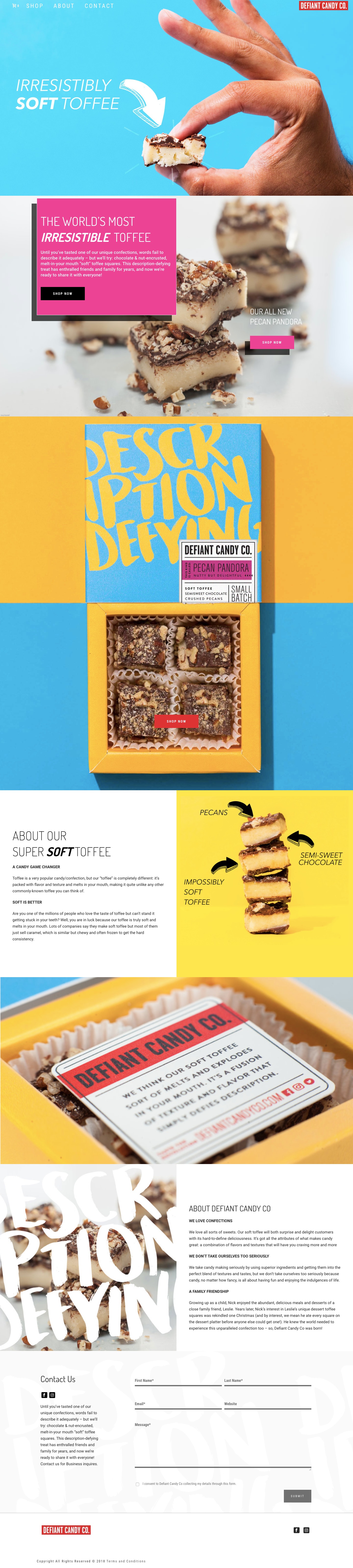 defiant-candy-co-website
